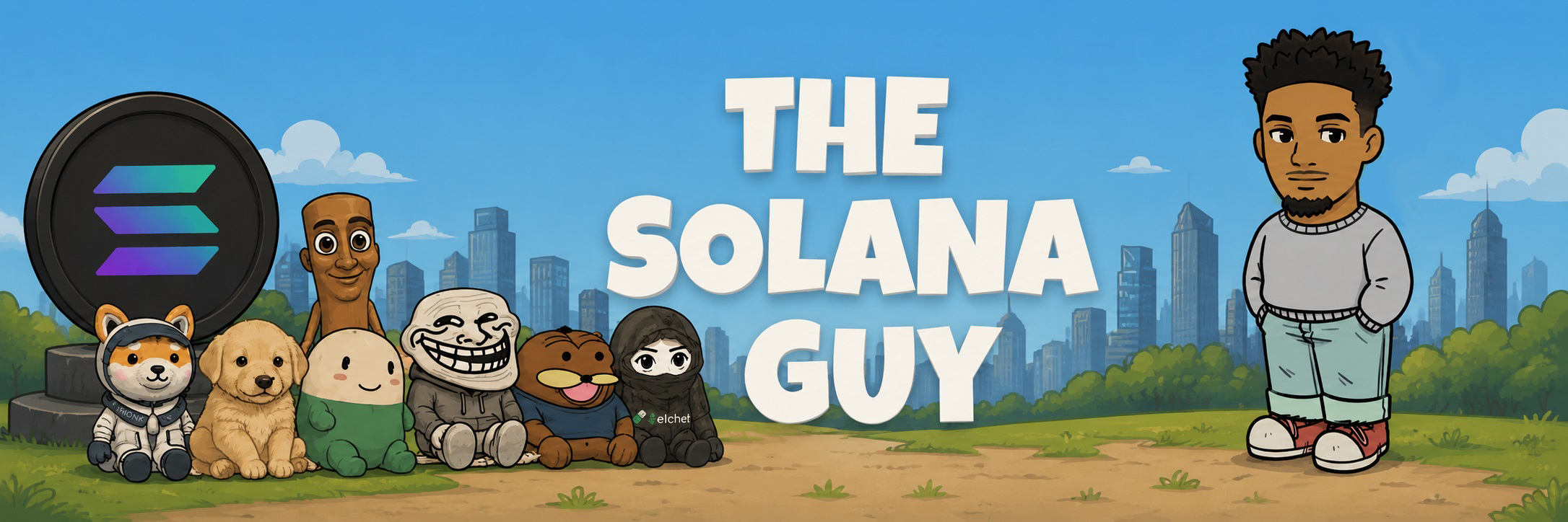 The Solana Guy Hero